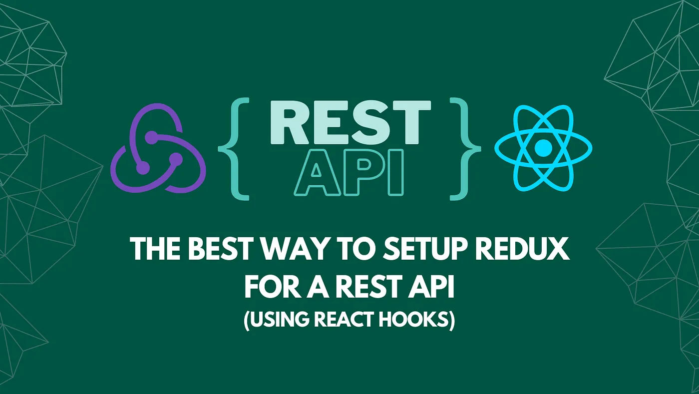 The best way to setup Redux for a REST Api using React Hooks MVP